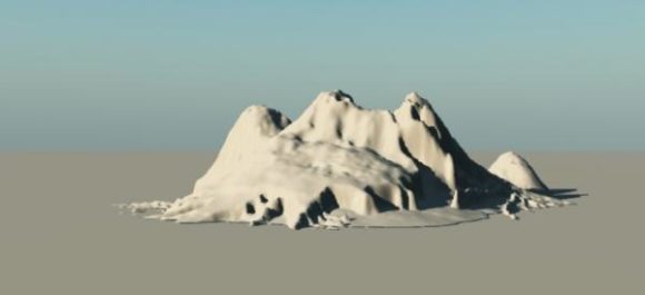 Snow Mountain Object