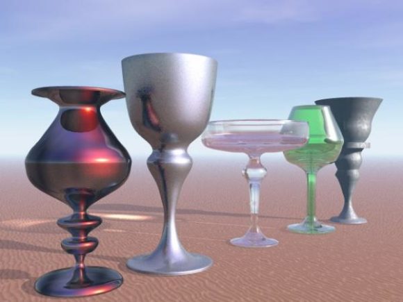 Goblets Utensil Glass Cup