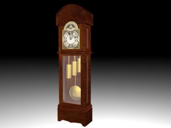 Grandfather Clock Wooden Material