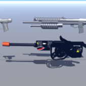 Halo Weapon Rifle Gun