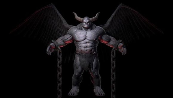 Heavy Demon Monster Character