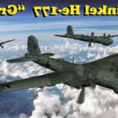 Military Heinkel He177 Aircraft