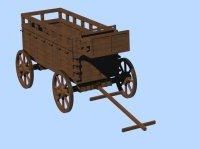 Ancient Wood Wagon