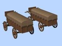 Vintage Wood Wagon Cart