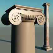 Classic Ionic Column
