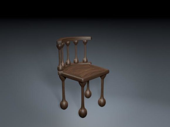 Kitchen Wood Chair Antique Style