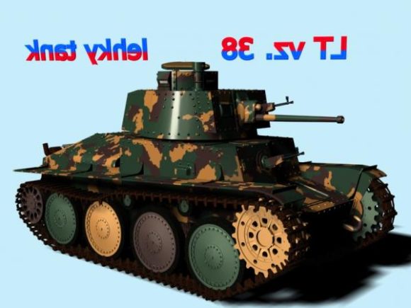 Czech Military Tank Ltvz38