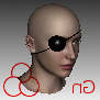 Eyepatch With Mannequin Head