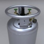 Liquid Nitrogen Gas Tank