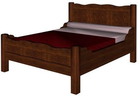 Wooden Antique Bed Furniture