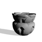 Terracotta Vase Sculpture