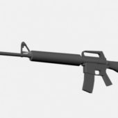 Assault Rifle M16a2 Gun