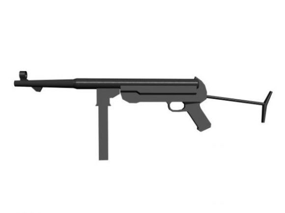 Military Gun Mp40 Rifle