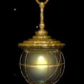 Rustic Magical Lantern Sphere Shade