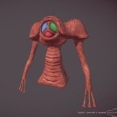 Fantasy Martian Character