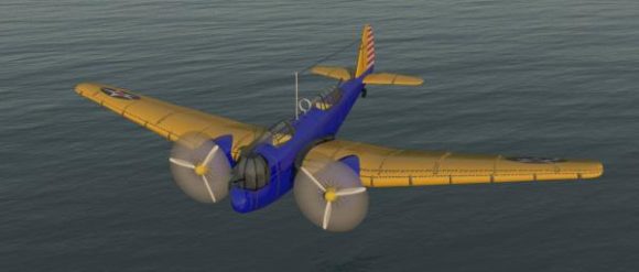 Vintage Bomber Aircraft Martin B10