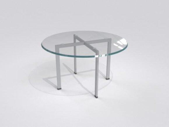 Modern Simple Round Glass Table
