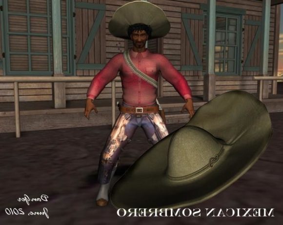 Sombrero Man Character