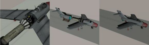 Fighter Aircraft Mig 15