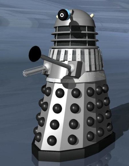 Dalek Time Machine Grey
