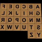 Scrabble Alphabet Kid Toy