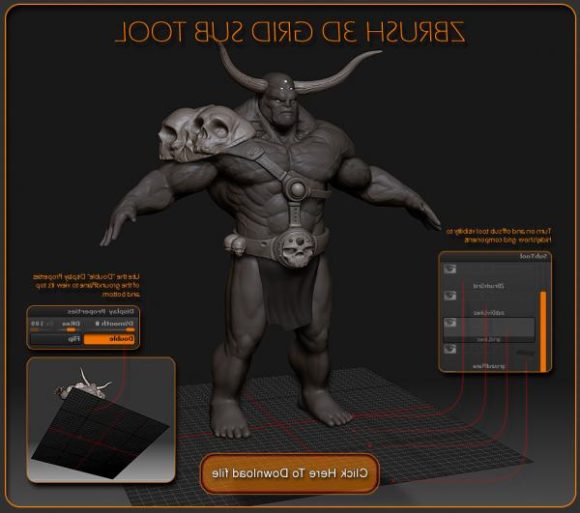 Zbrush Sculpture Monster Character
