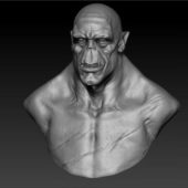 Orc Bust