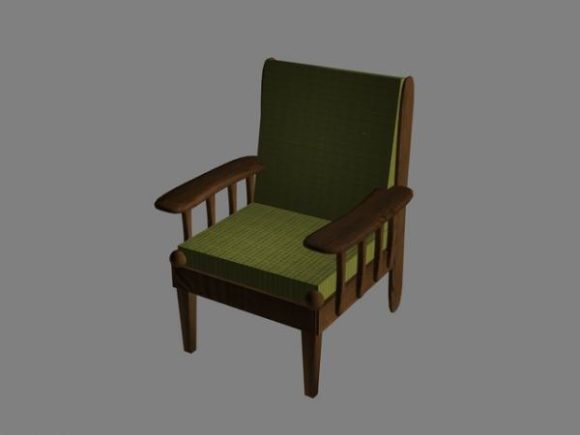 Old Style Wood Chair