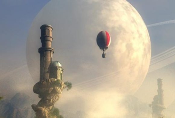 Balloon Airship Movie Plane