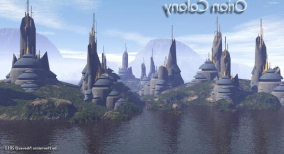 Complex City Fantasy Building
