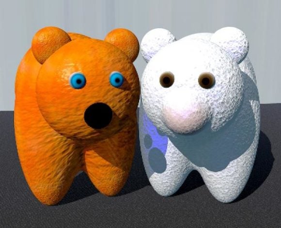 Two Bear Stuffed Toy