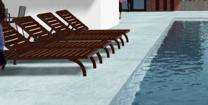 Swimming Lazy Lounge Chair