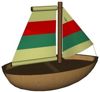 Small Sailing Boat