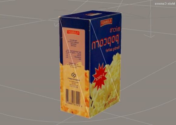 Popcorn Food Package Box