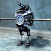 Fighter Robot Humanoid
