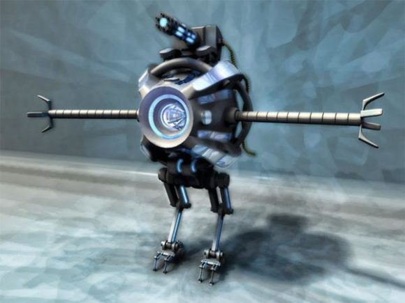 Fighter Robot Humanoid