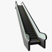 Realistic Commercial Escalator