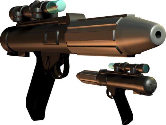 Troop Blaster Scifi Gun