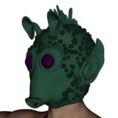 Rodian Head Character