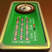 Roulette Table Casino Game