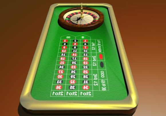 Roulette Table Casino Game