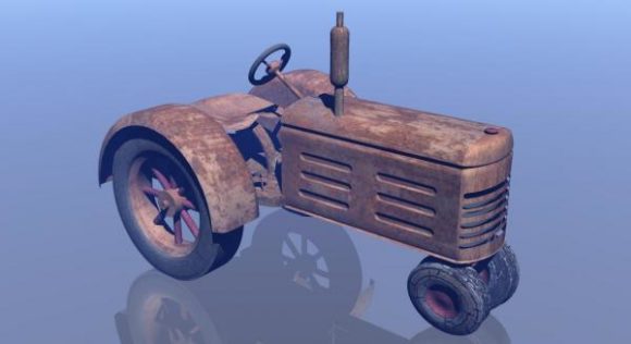 Rustic Tractor