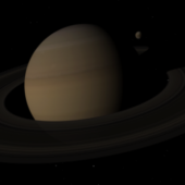 Saturn Planet With Ring