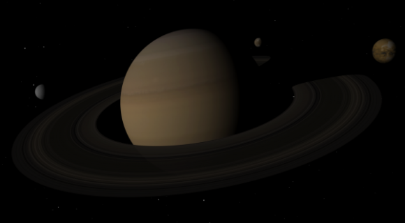 Saturn Planet With Ring