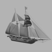 Schooner Sailor Ship
