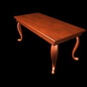 Antique Coffee Table Cherry Wood
