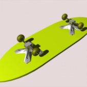 Modern Sport Green Skateboard