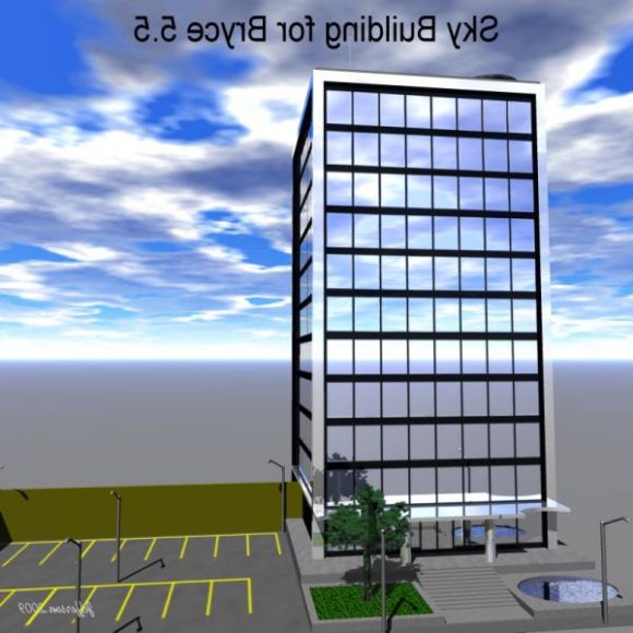 Sky Building Glass Facade