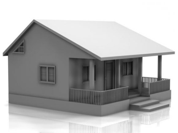 Small House Lowpoly Building