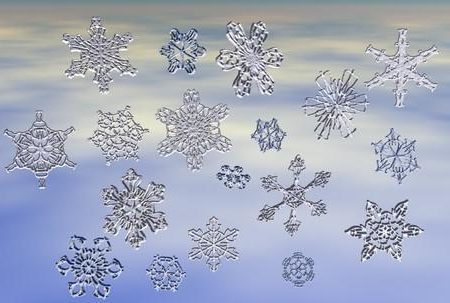 Snowflakes Christmas Set